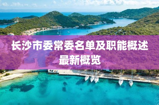 長沙市委常委名單及職能概述最新概覽