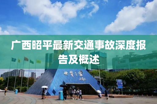 廣西昭平最新交通事故深度報告及概述