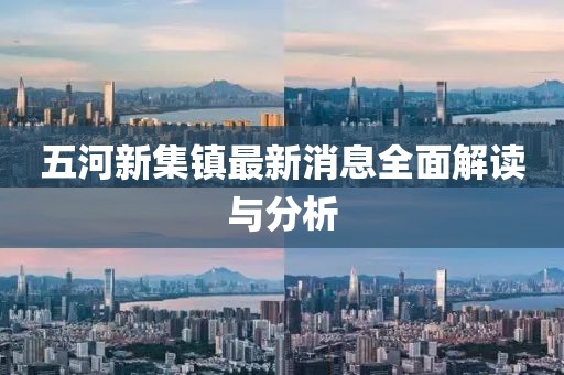 五河新集鎮(zhèn)最新消息全面解讀與分析