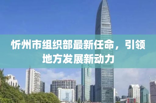 忻州市組織部最新任命，引領(lǐng)地方發(fā)展新動力