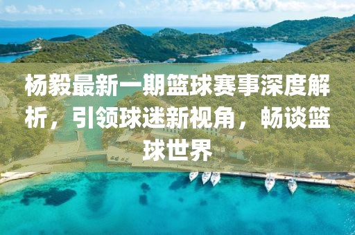 楊毅最新一期籃球賽事深度解析，引領(lǐng)球迷新視角，暢談籃球世界