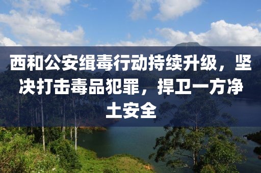 西和公安緝毒行動持續(xù)升級，堅決打擊毒品犯罪，捍衛(wèi)一方凈土安全