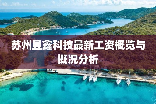 蘇州昱鑫科技最新工資概覽與概況分析