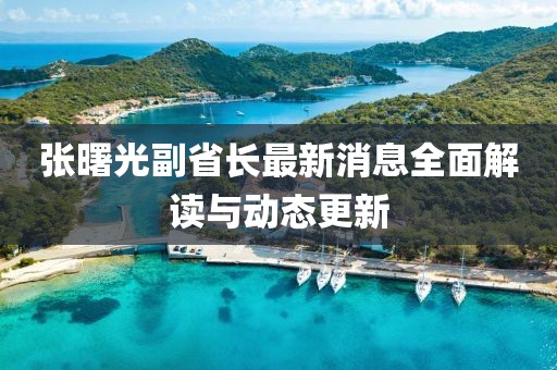 張曙光副省長最新消息全面解讀與動態(tài)更新